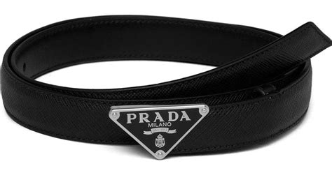 prada thin belt|prada gürtel mit logo.